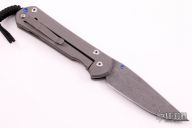 Large Sebenza 21 Plain - Damascus