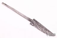 Twist Damascus Blade Blank - Hidden Tang