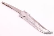 3-bar Mosaic Damascus Blade Blank - Hidden Tang