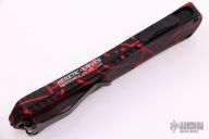 Manticore-X D/E DLC Black Handle w/ Red Splash