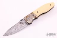 Mini Hooligan - Mokume and Damasteel