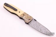 Mini Hooligan - Mokume and Damasteel