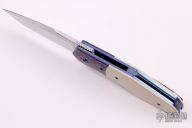  Accomplice Linerlock - Black Timascus Accents