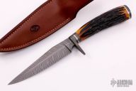 Feather Damascus Fighter