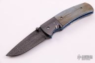 Gentleman's Folder - Zirconium and Mammoth Ivory