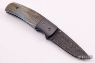 Gentleman's Folder - Zirconium and Mammoth Ivory