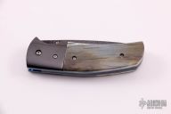 Gentleman's Folder - Zirconium and Mammoth Ivory