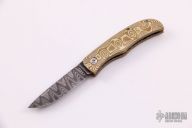 Damascus and Mokume Slipjoint