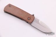Shamsher CA legal automatic EDC - Canvas Micarta