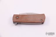 Shamsher CA legal automatic EDC - Canvas Micarta