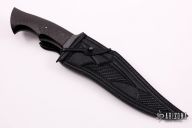 Damascus and Carbon Fiber Fighter