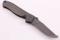 MPF-TI Drop Point Serrated - Left Handed