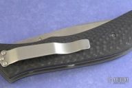 Black CF M3AI Linerlock Folder