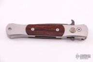 Protech Don Custom Automatic Knife Stainless Steel Cocobolo