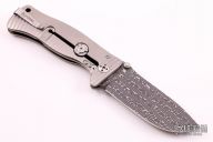  SR1D Integral Titanium Handle Folding Knife