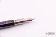 Bespoke Black Timascus Fountain Pen  