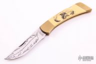 American Bald Eagle Knife #492