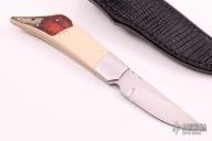 Scrimshaw Duck Knife