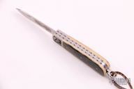 Engraved Mammoth Ivory Slipjoint