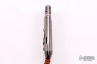 Large Inkosi - Natural Canvas Micarta