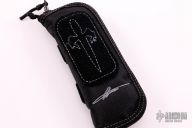 Ultratech Tanto Edge Star Grind Mirror Polish W/ Blue Ringed Hardware S/N 011