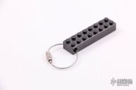 Zirconium Lego Key Chain