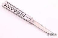 Weehawk Balisong w/ Aluminum Handles - Samson Ground