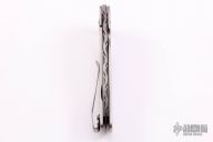 Damascus Framelock Flipper