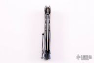 Tighe Fighter Auto - Beta Titanium Core/Zirconium San Mai and Black Timascus