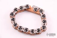 Custom T-1 Chain Bracelet - Copper and 316L Stainless Steel