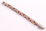 Custom T-1 Chain Bracelet - Copper and 316L Stainless Steel