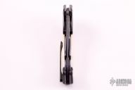 Serpent Flipper - Damascus and Walrus Ivory