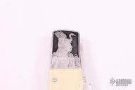 Engraved Lockback - Mammoth Ivory