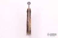 Damascus and Stag Friction Folder