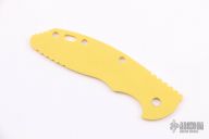 Yellow G10 Scale for a 3.5" Hinderer XM-18