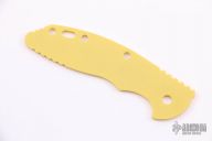 Yellow G10 Scale for a 3.5" Hinderer XM-18