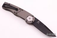 Gearhead Liner Lock Knife Stainless Steel/Copper Gear  