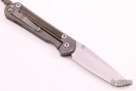 Large Sebenza 21 -Canvas Micarta Inlay