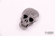 Damascus Skull Money Clip