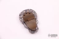 Damascus Skull Money Clip