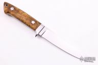 Loveless Style Camp Knife - Chittum Wood