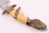 Rattlesnake Sub-Hilt Bowie