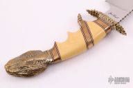 Rattlesnake Sub-Hilt Bowie