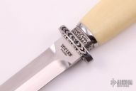 Engraved Walrus Ivory Dagger