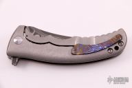 Sicario - .325" Thick San Mai Damascus Blade