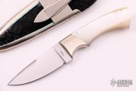 Mother of Pearl Boot Knife