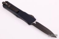 Combat Troodon Double Edge Spike Grind- DLC Two-Tone Apocalyptic Finish Anodized Hefted Alloy w/ Copper Ringed Hardware 