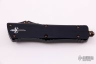 Combat Troodon Double Edge Spike Grind- DLC Two-Tone Apocalyptic Finish Anodized Hefted Alloy w/ Copper Ringed Hardware 