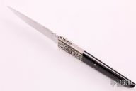 Small Engraved Fixed Blade  