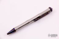Titanium Pen w/ MokuTi Tip, Clip and Spinner Top